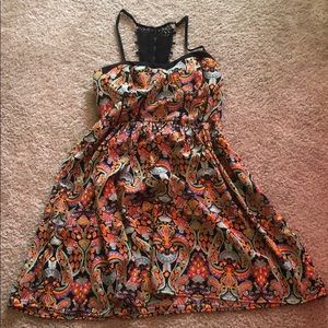 Dress with cute pattern